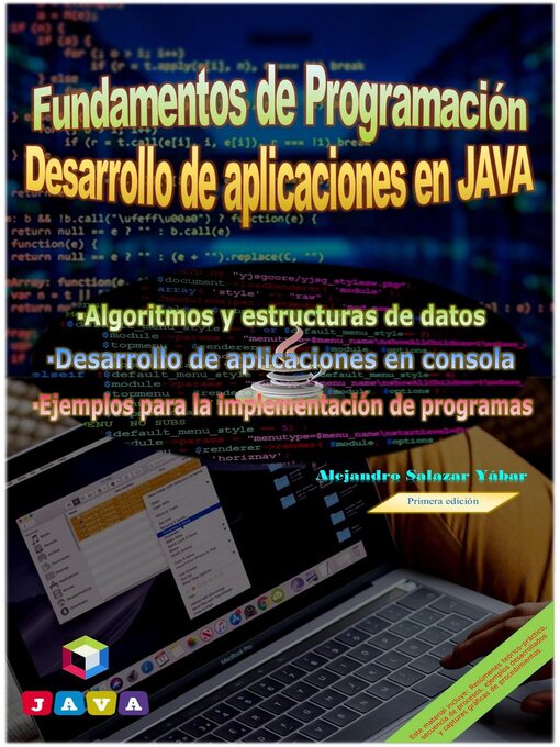 Title details for Fundamentos de Programación y Desarrollo de Aplicaciones en Java by Alejandro Salazar Yabar - Available